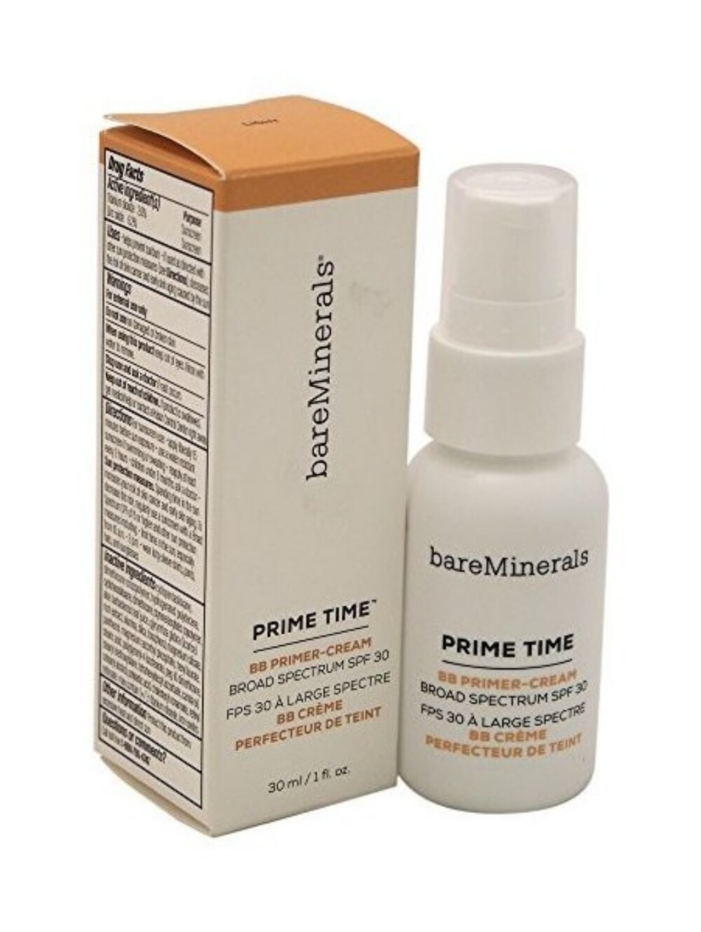 🧚‍♀️LIGHT BareMinerals RARE Prime Time BB Primer-Cream SPF 30 NWT